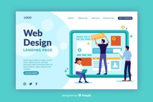 landing page